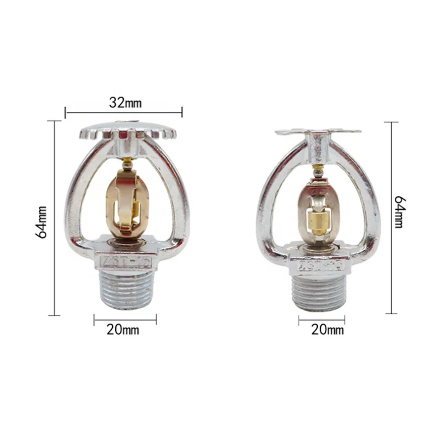 Fire Sprinkler Head DN15/72 degree Fusible Alloy Sprinkler Outdoor Anti freeze Low temperature resistant Spray Sprinkler