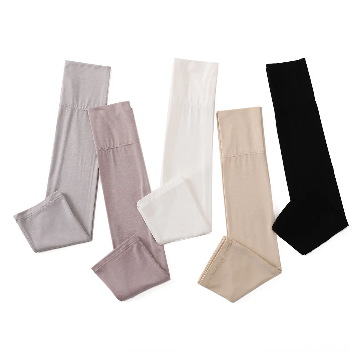 2024 New Arrival Wholesale Soft Skin Friendly Elastic Modal Cotton Anti-glare Long Arm Sleeves Cover for Women Outdoor Sport