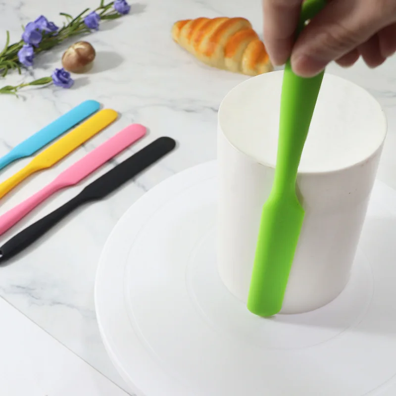 Kitchen silicon spatulas silicone household food grade baking & pastry blade tools for jam and cream