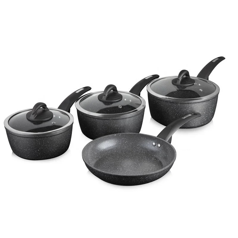 GRANITE NONSTICK COOKWARE INCLUDING PANS AND POTS