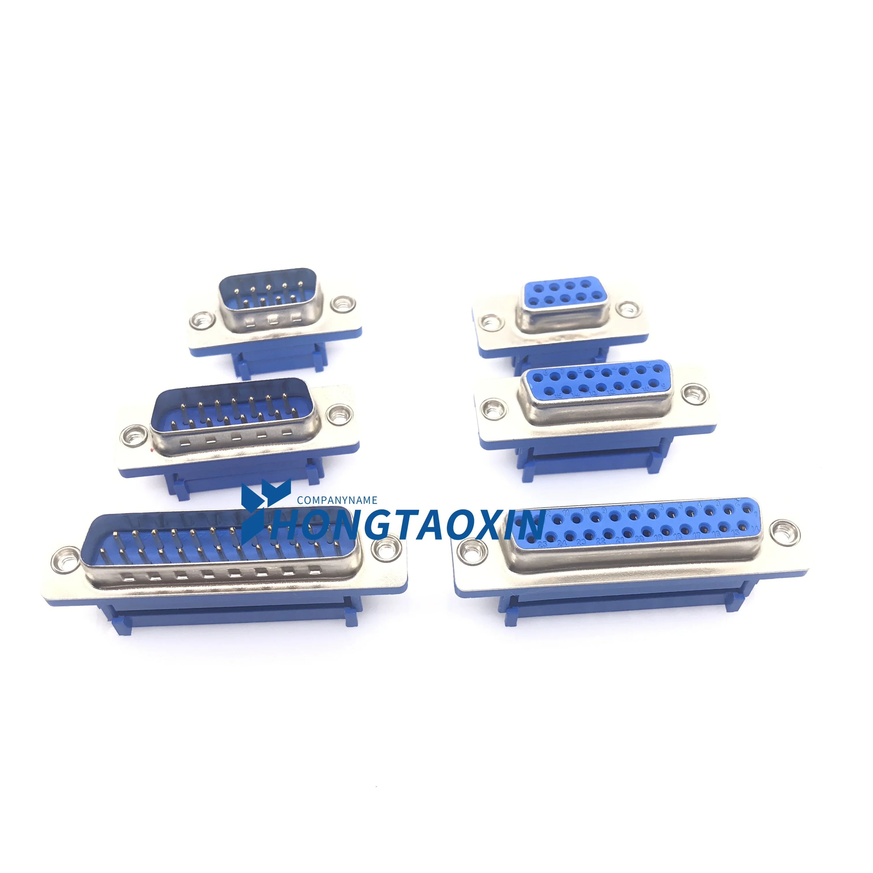 D-SUB DIDC 9 15 25 Pin DB9 DB15 DB25 Male Female Head line pressing type connector D SUB DIDC-9P 15P 25P Connector
