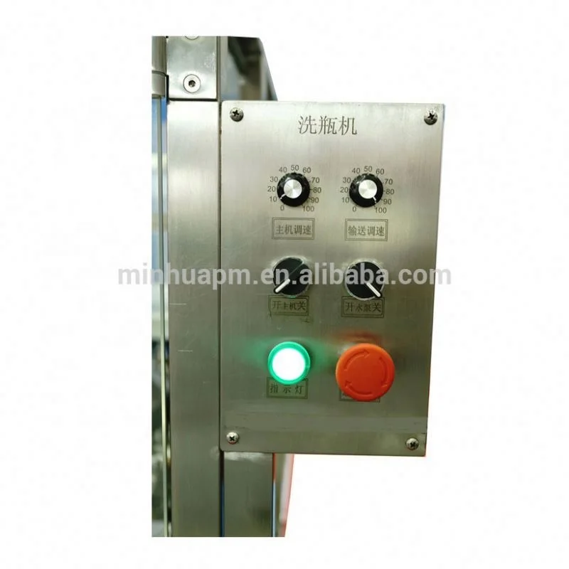 Easy to clean Linear type manual water bottle filling machine