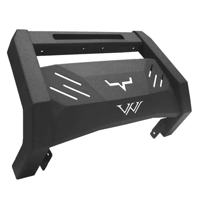 Customization 4x4 Accessories Black Stainless Steel Bull Bar For Toyota HILUX REVO