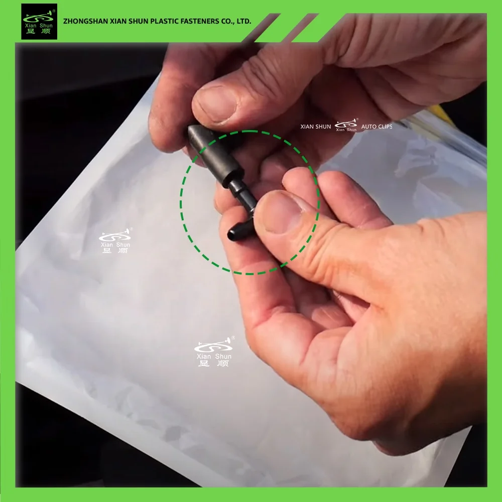 Xian Shun Straight Connector Universal Windshield Wiper Hose Connector Plastic Clip & Fastener