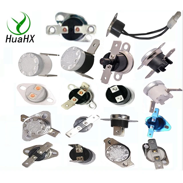 Sandwich toaster temperature controller thermostat ksd301 Snap Action Temperature Switch KSD301 Temperature protector KSD301 16A