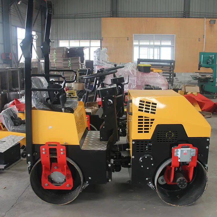2 Tons 2000kg Weight Small Size Tandem Diesel Asphalt Vibratory Road Roller Compactor for Sale