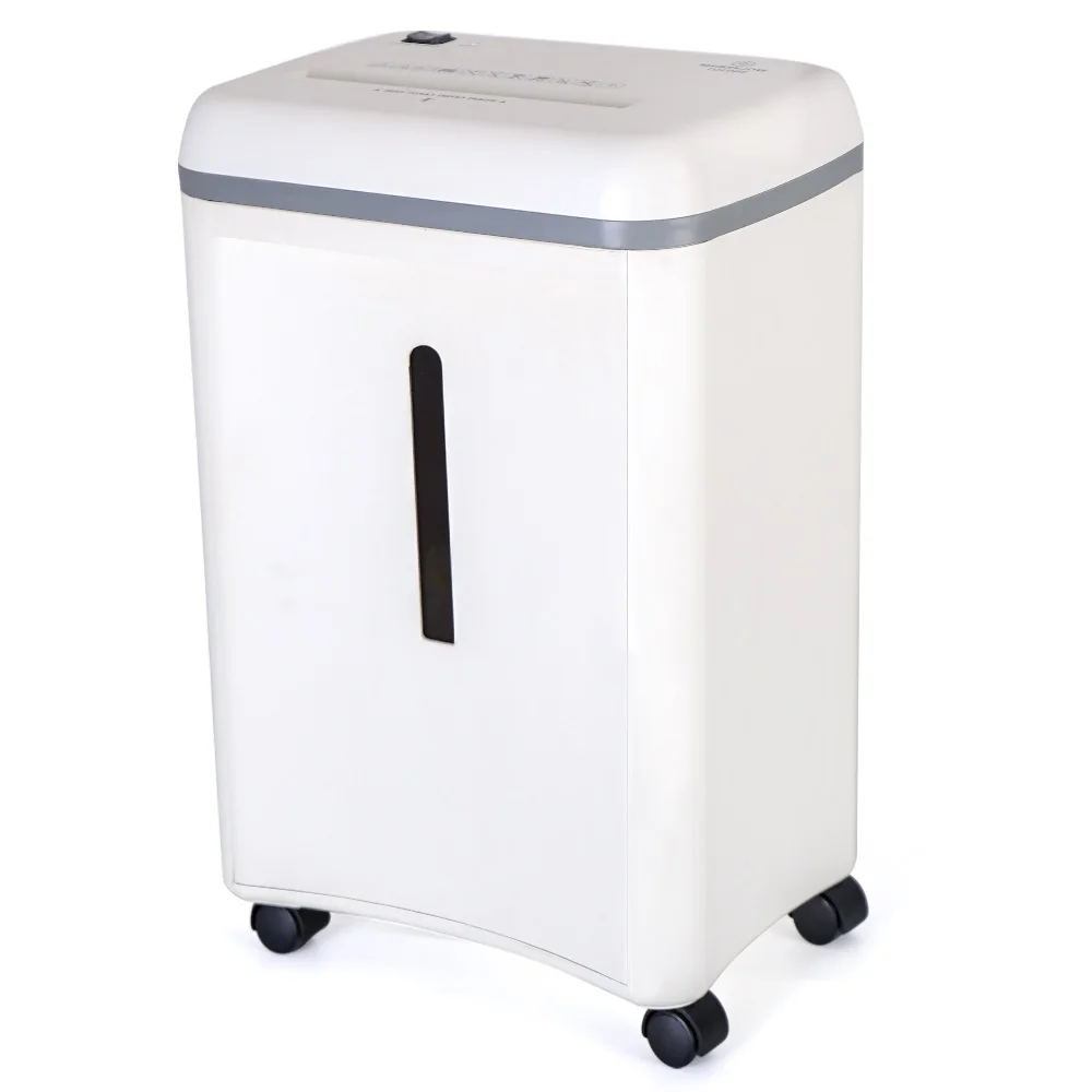 Машинка для измельчения бумаги WOLVERINE SD9101B, бесшумный измельчитель бумаги, кредитных карт, 8 листов, 2x10 мм