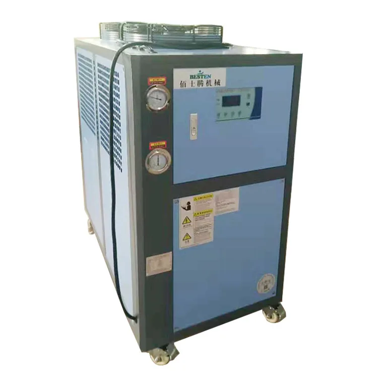 
stock food chiller r22/r407c 3hp chiller industrial low temperature chiller 