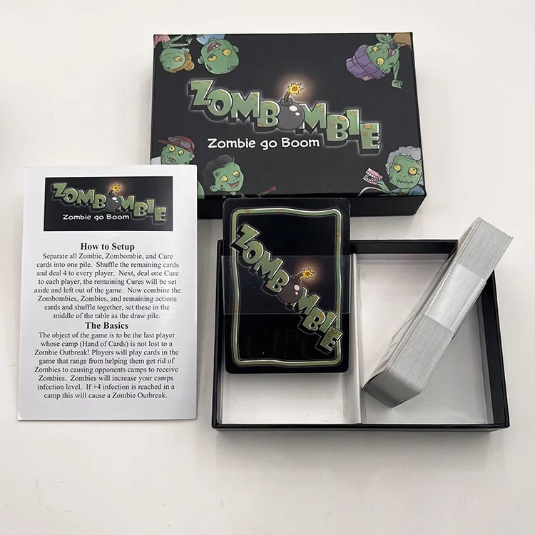 Customized Design Board Game Custom Cards Printing Paper Card Game