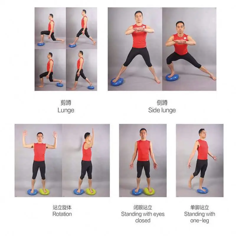 
Top Selling Yoga Accessories Inflatable Balance Cushion 