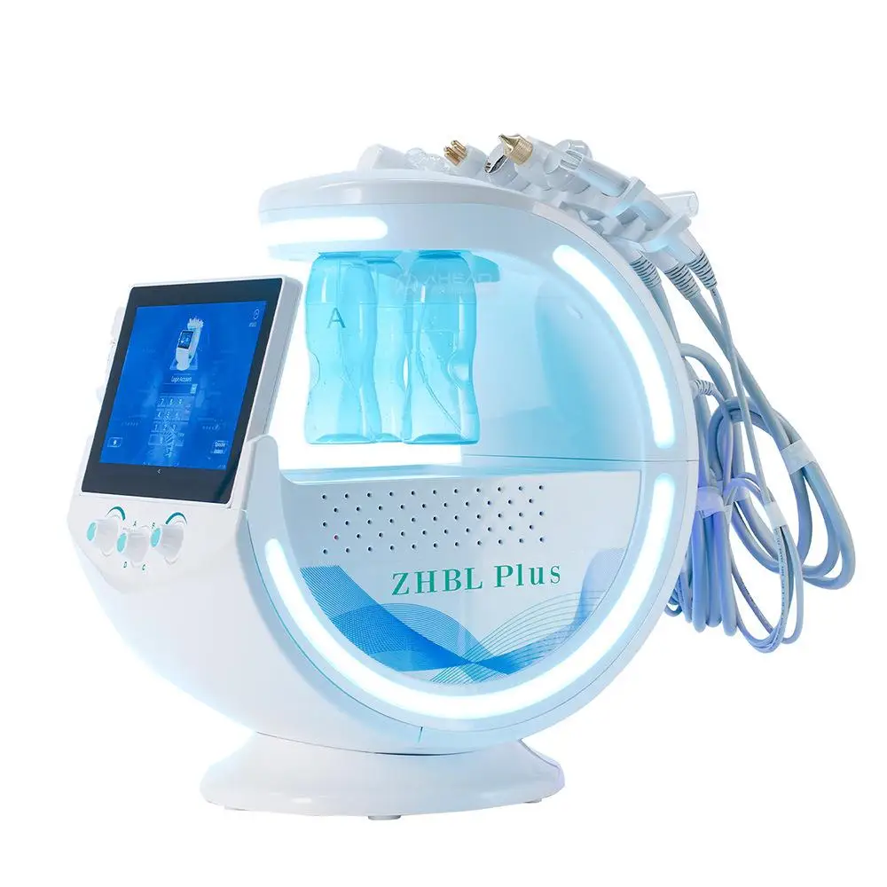 SW 7 in 1 Hydra Skin Hydro Aqua Peel Oxygen Jet Hydro Facial Beauty Machine Other Home Use Beauty Equipment with Skin Analysis