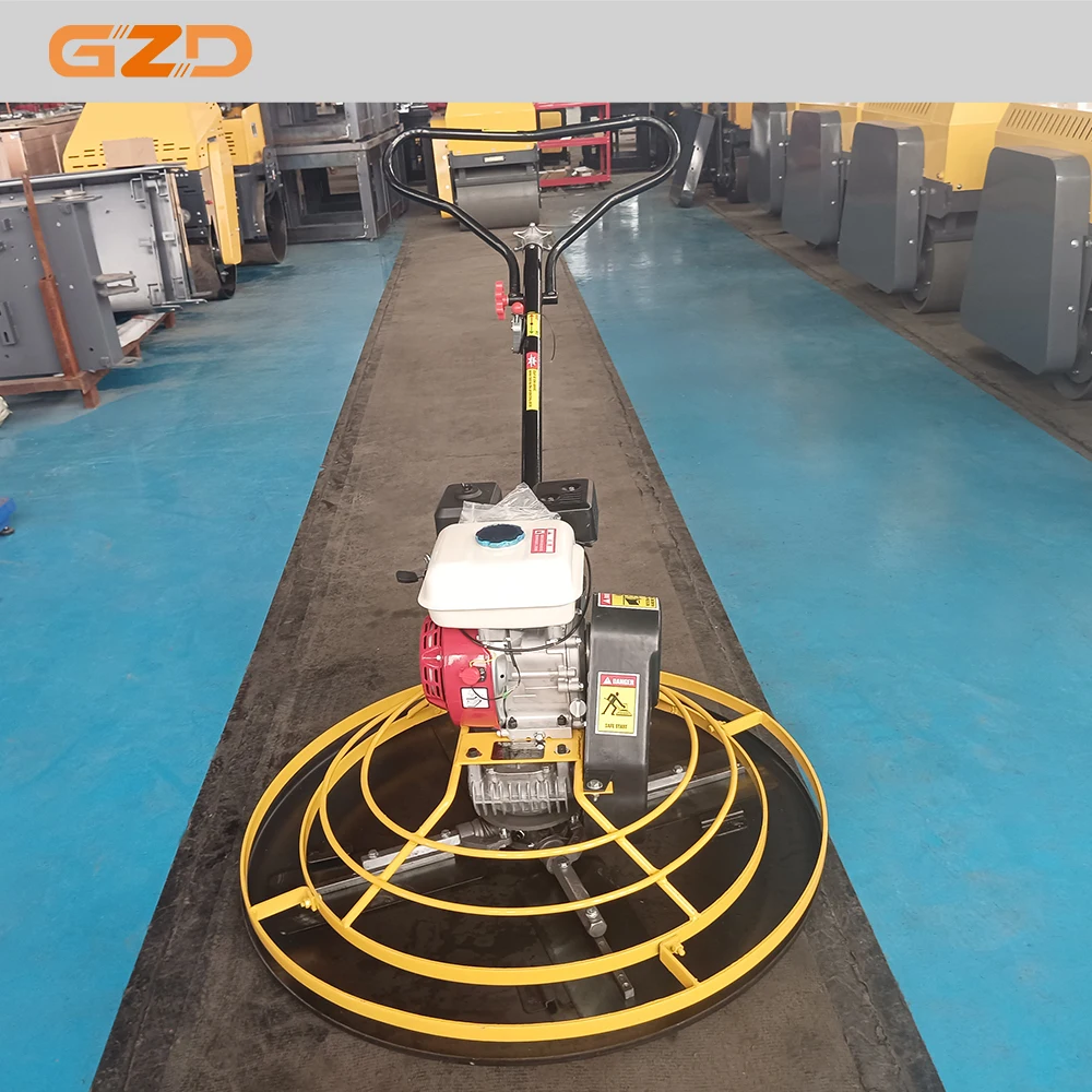 Concrete Finishing Trowels Gasoline Walk Behind Concrete Power Trowel Machine