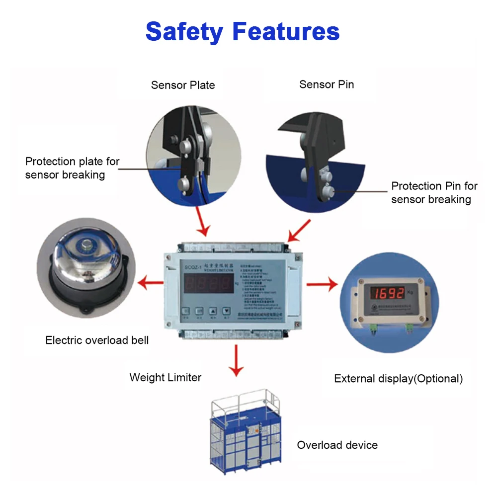 ZK Construction lifting machine and material hoist with compact structure construction hoist lift