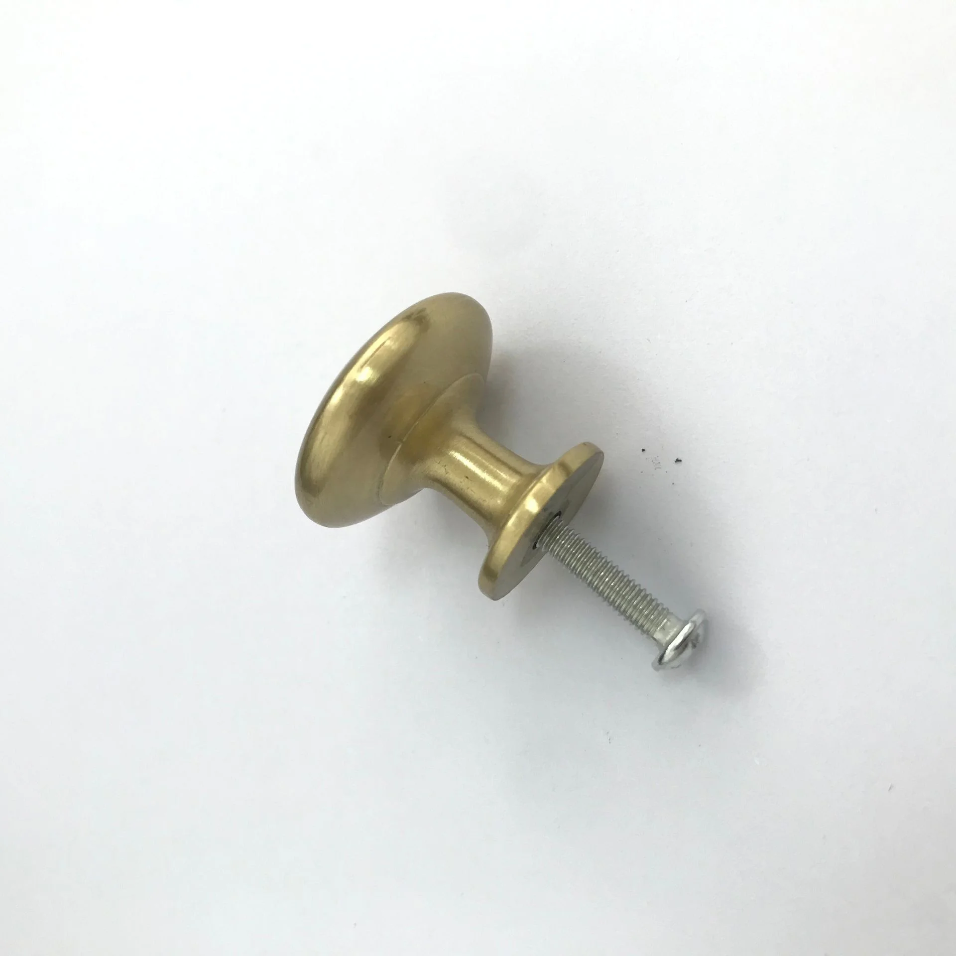 Brass and gold zamak die casting furniture cabinet drawer zinc alloy round pull knob