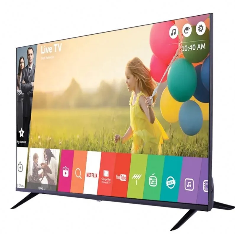 LCD TV Factory Price Flat Screen Television Full HD LED TV 32 39 40 43 49 50 55 65 75 100 110 inch 4K Smart TV