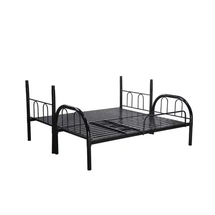 Iron materials heavy duty wholesale cheap price Dubai Qatar Bahrain bunk bed