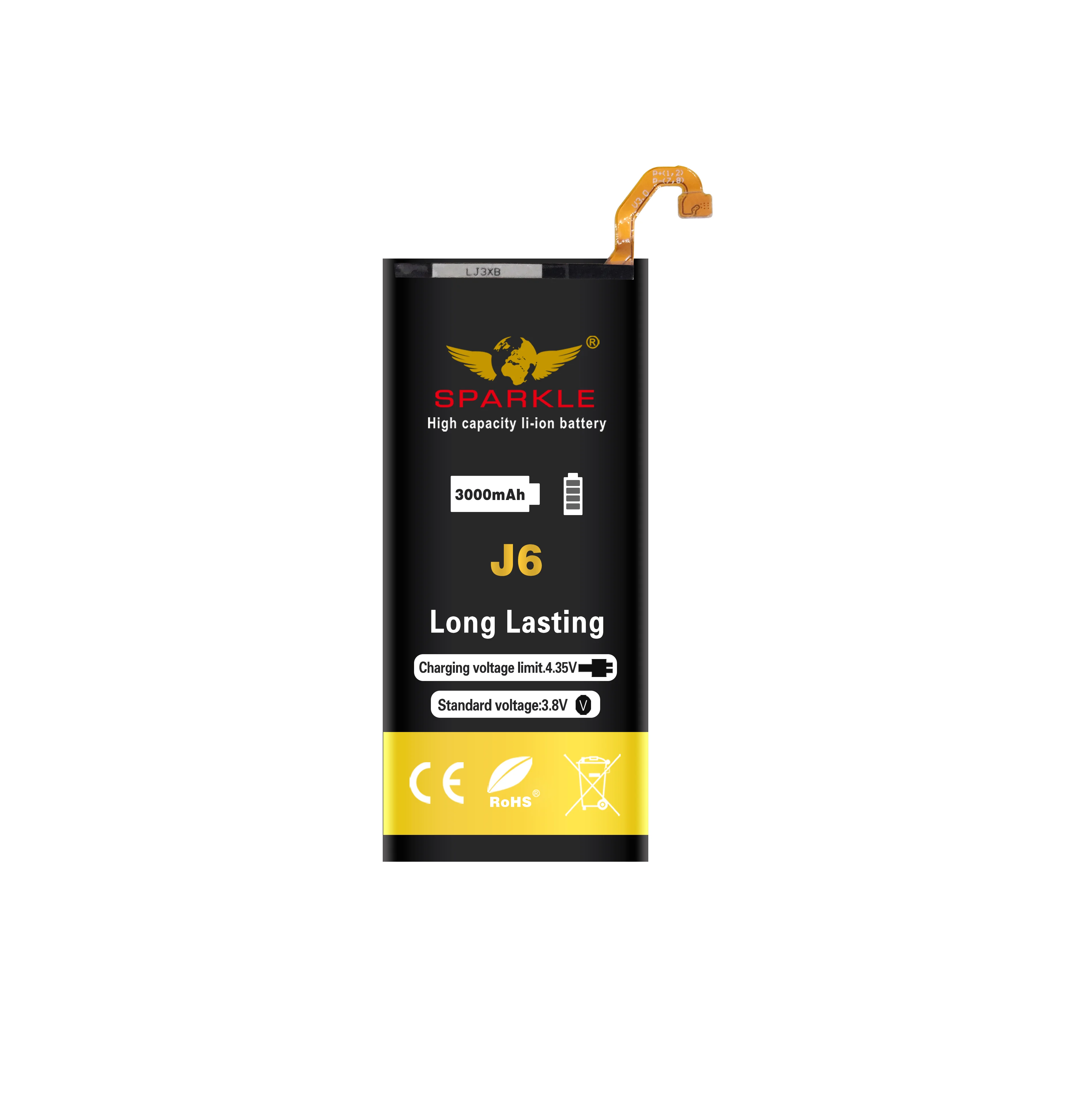 3000 мАч литий-ионный аккумулятор для мобильного телефона Samsung J6