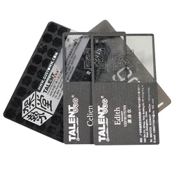 Factory Price Personalized Plastic Cards Custom Design PVC Printing Clear Card Transparent Plastic Gift PVC Business Card