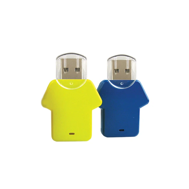 custom PVC material cloth T-shirt shape usb Flash Drive 4gb 8gb 16gb Metal Usb Stick 32gb 64gb Pendrive Usb 2.0 Pen Drive