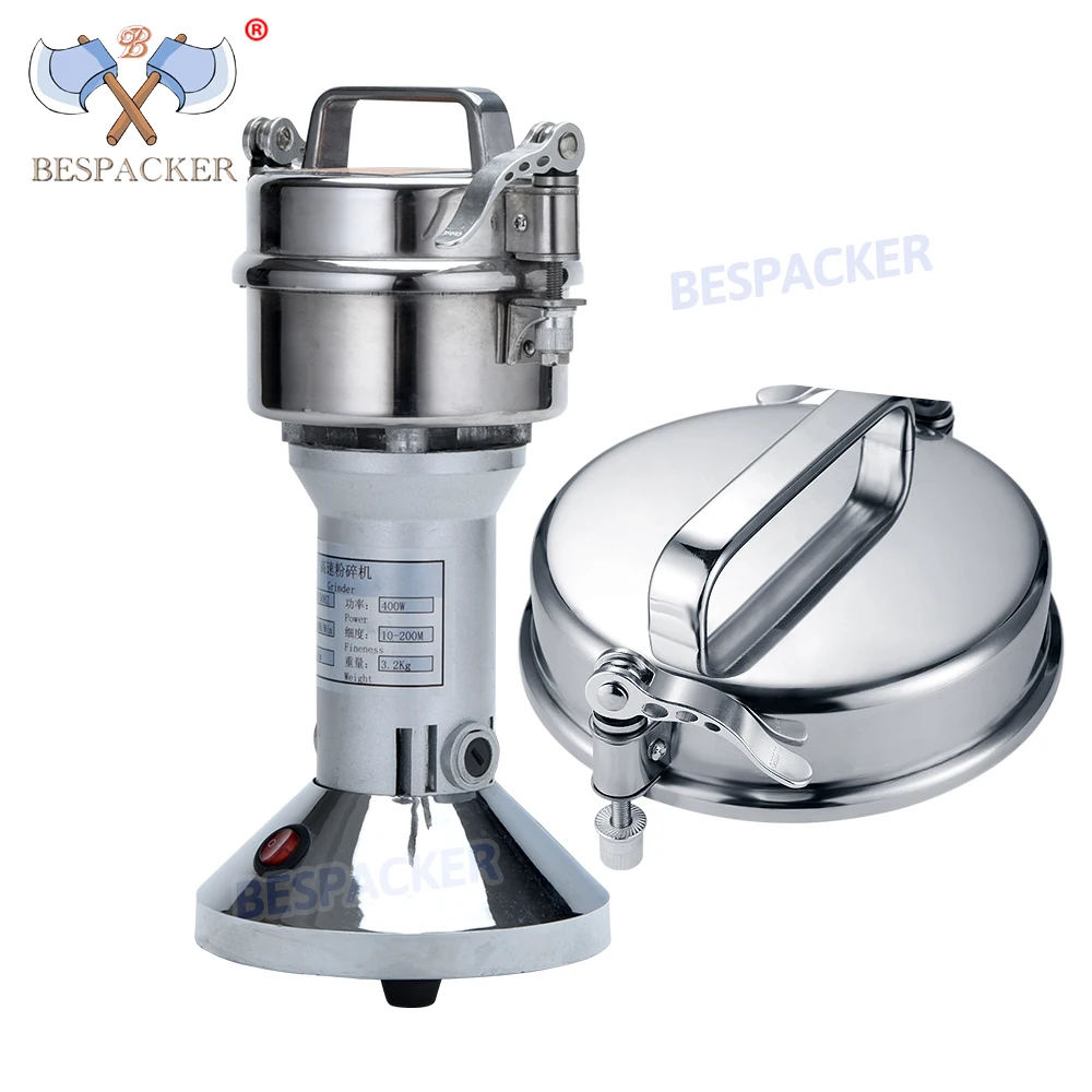 Bespacker XKY-F1118B Table Grain Grinder Cast Iron Mill Grinder for Grinding Nut Spice Wheat Coffee Home Kitchen