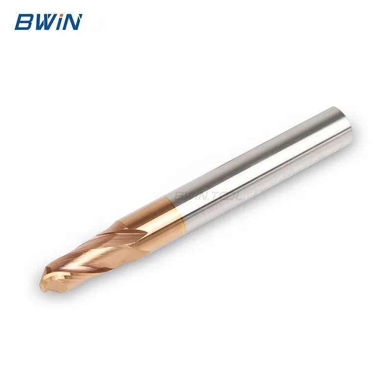 Competitive Price Tungsten Carbide with 2 Flutes Ball Nose End Mill Milling Cutter for Cutting Tools