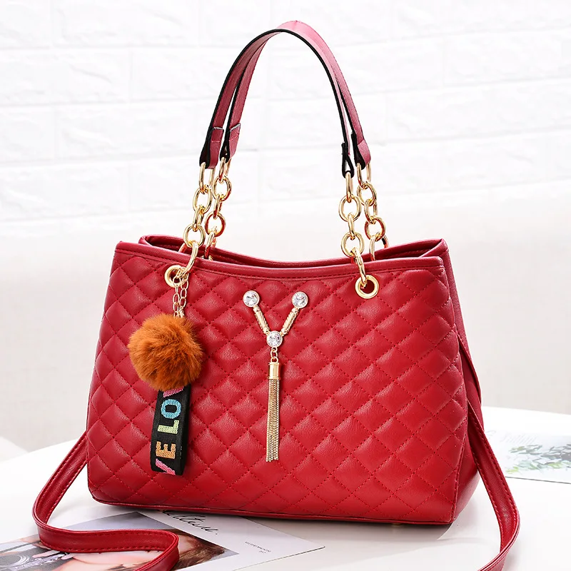 JIANUO new bags for 2020 cheap lady bags large capacity chain handbag