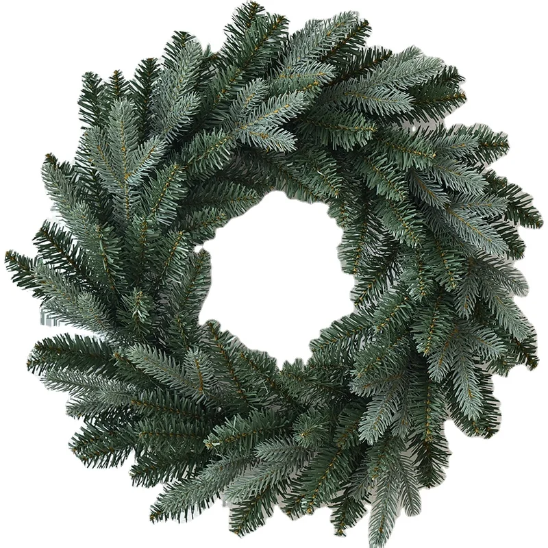 
Prelit Chritmas wreath 30cm /40cm /50cm /60cm PVC &PE atificial Christmas Flower Garland Wreath Decoration 