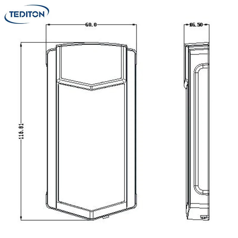 Tediton Digital Magnetic Cabinet Key Locks with Keypad and Smart RFID Silicone Bracelet