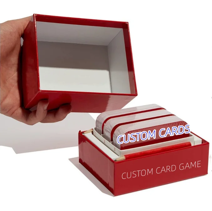 custom 300gsm blue core 7 family blank branded dubai gold dollar joker royal plastic angel large print trading playing cards