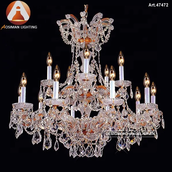 15 Light Luxury Modern Maria Theresa Lamp with K9 Crystal