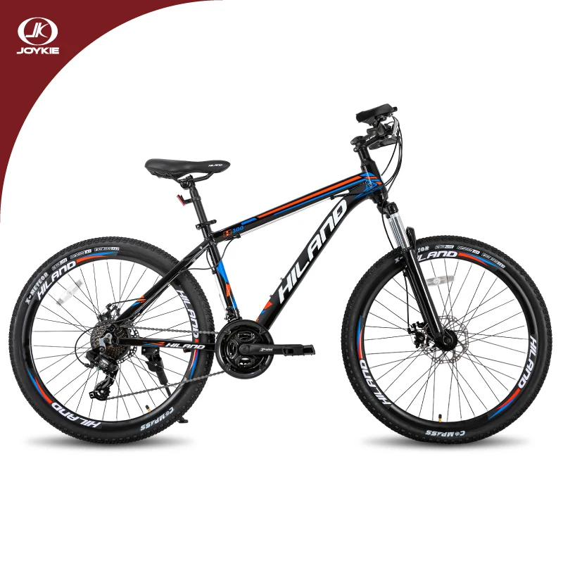 JOYKIE custom adult red disc brake hard tail bike aro 26 mtb mountain bike with 24 speed