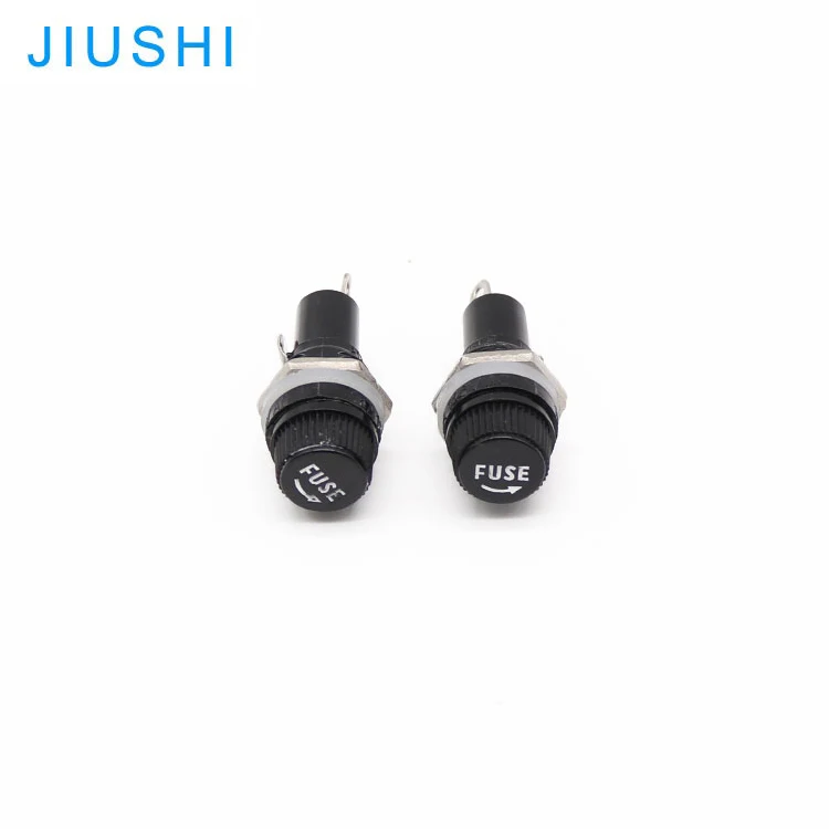 Excellent quanlity BLX-1 type 5X20 fuse holder components hole diameter 13mm Flat snail