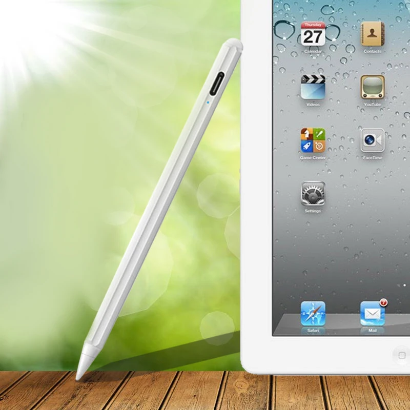 Оптовая продажа перезаряжаемый стилус для планшета apple ipad защиты от
