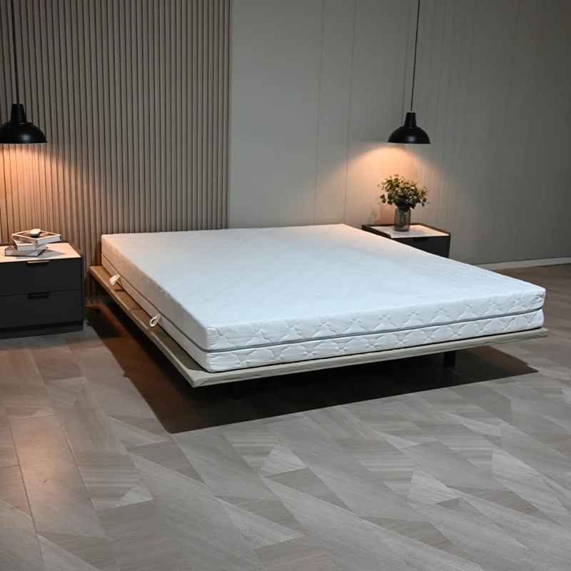 Popularity King Size Organic Cotton Fabric 12 Inch Gel Memory Foam Hybrid Mattress Into Box