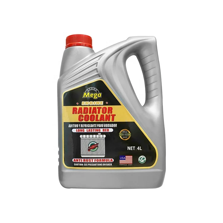 Hot Selling 4L/1 Gallon Bottle Liquid Green Red Blue Long Life Car Engine Radiator Coolant
