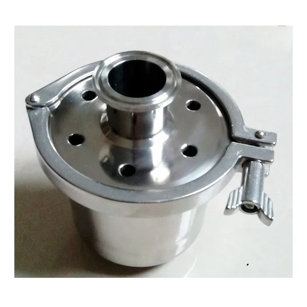 sanitary stainless steel tri clamp tank aseptic breather valve