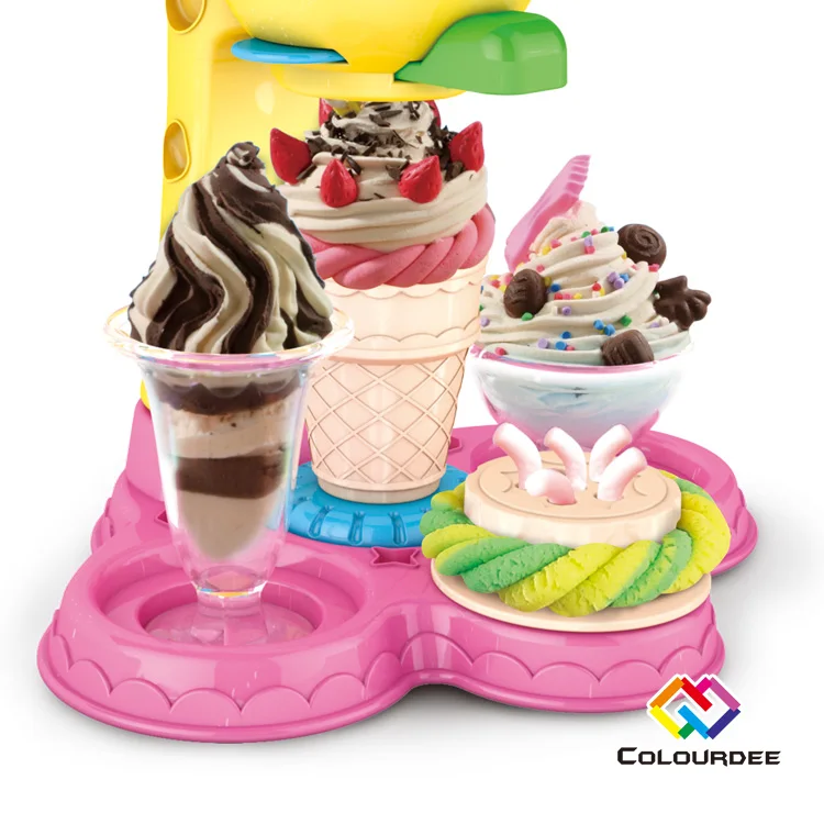 Intelligent Educational Factory Supplier eco-friendly soft air dry Light Modelling Clay Slime Play dough Plasticine Ice