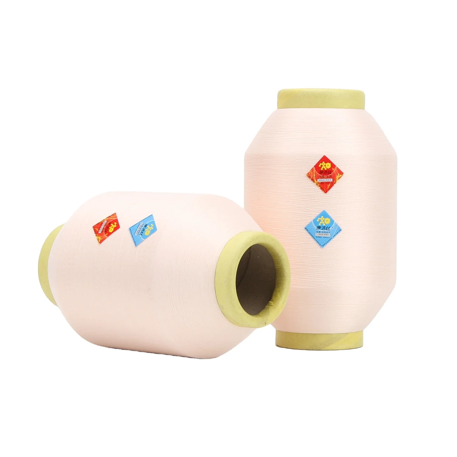 Лидер продаж, Высококачественная полиэфирная пряжа из спандекса для изготовления бюстгальтеров