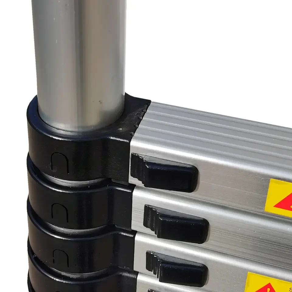 New Design 30cm 40cm Distance Retractable Cheap Low Price Aluminum Bamboo Telescopic Ladder
