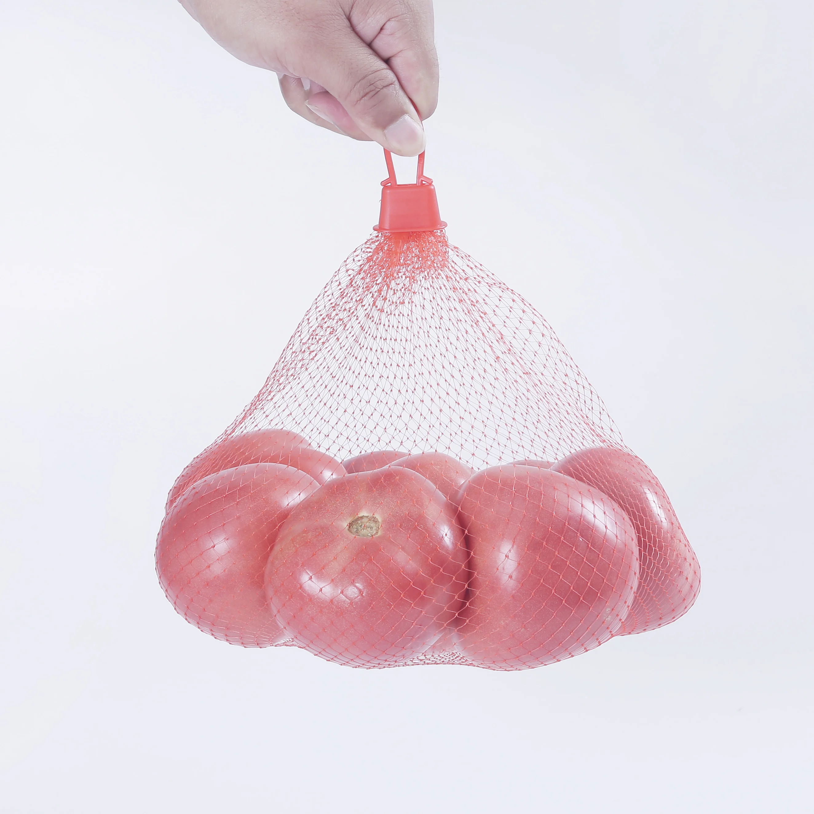 Manufacturer Supply Custom Plastic Filter Mesh Bag For Packing Longan Lemon Durian