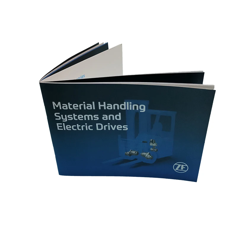 Custom Color Paper Small Brochure Production Booklet Instruction Manual Pamphlet Magazine Product Catalogue Printing maker