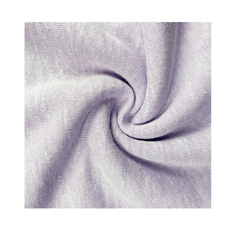 Wholesale Manufacturers 100% Europe flax knit fabric french washed linen fabric for shirts