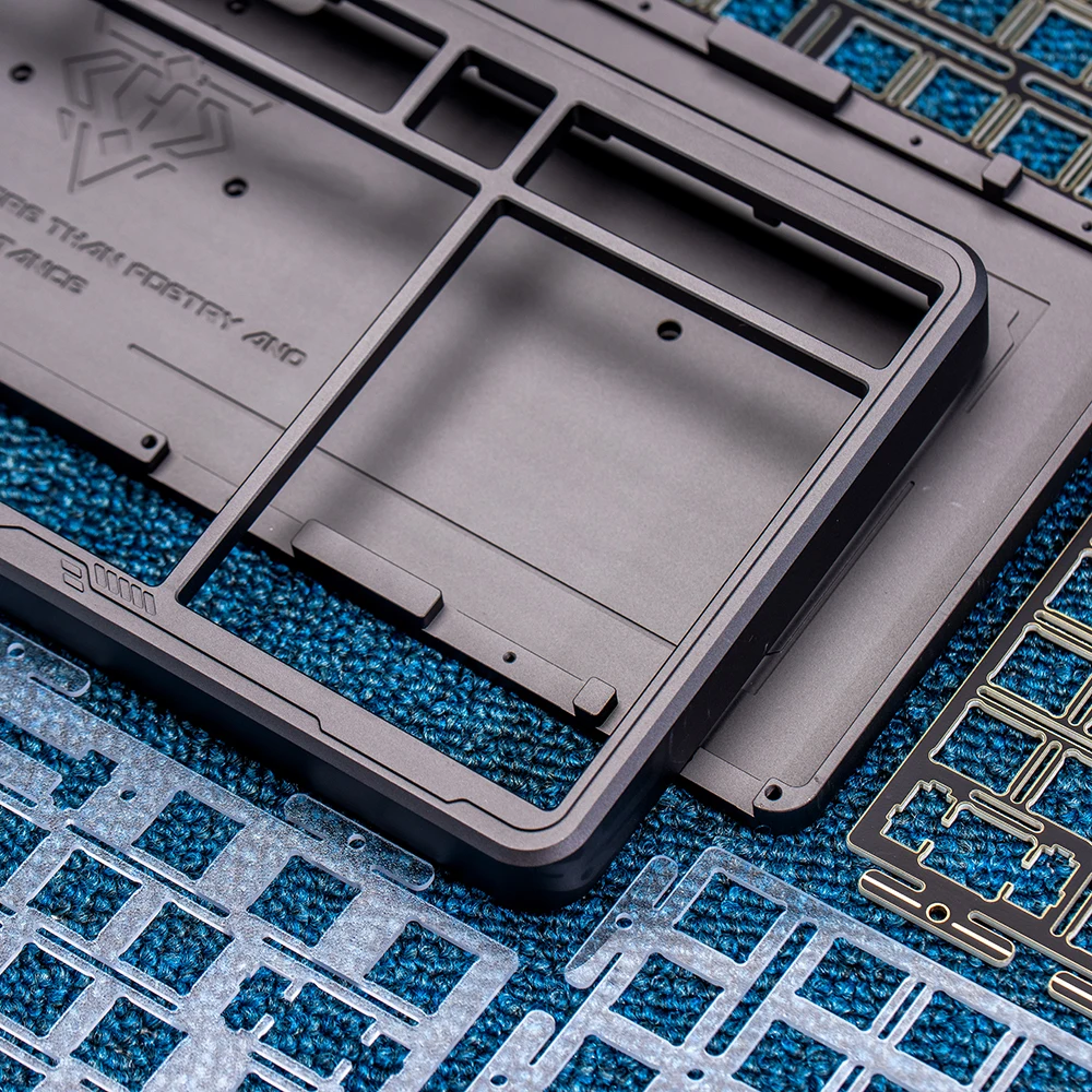 custom cnc metal aluminium mechanical keyboard case