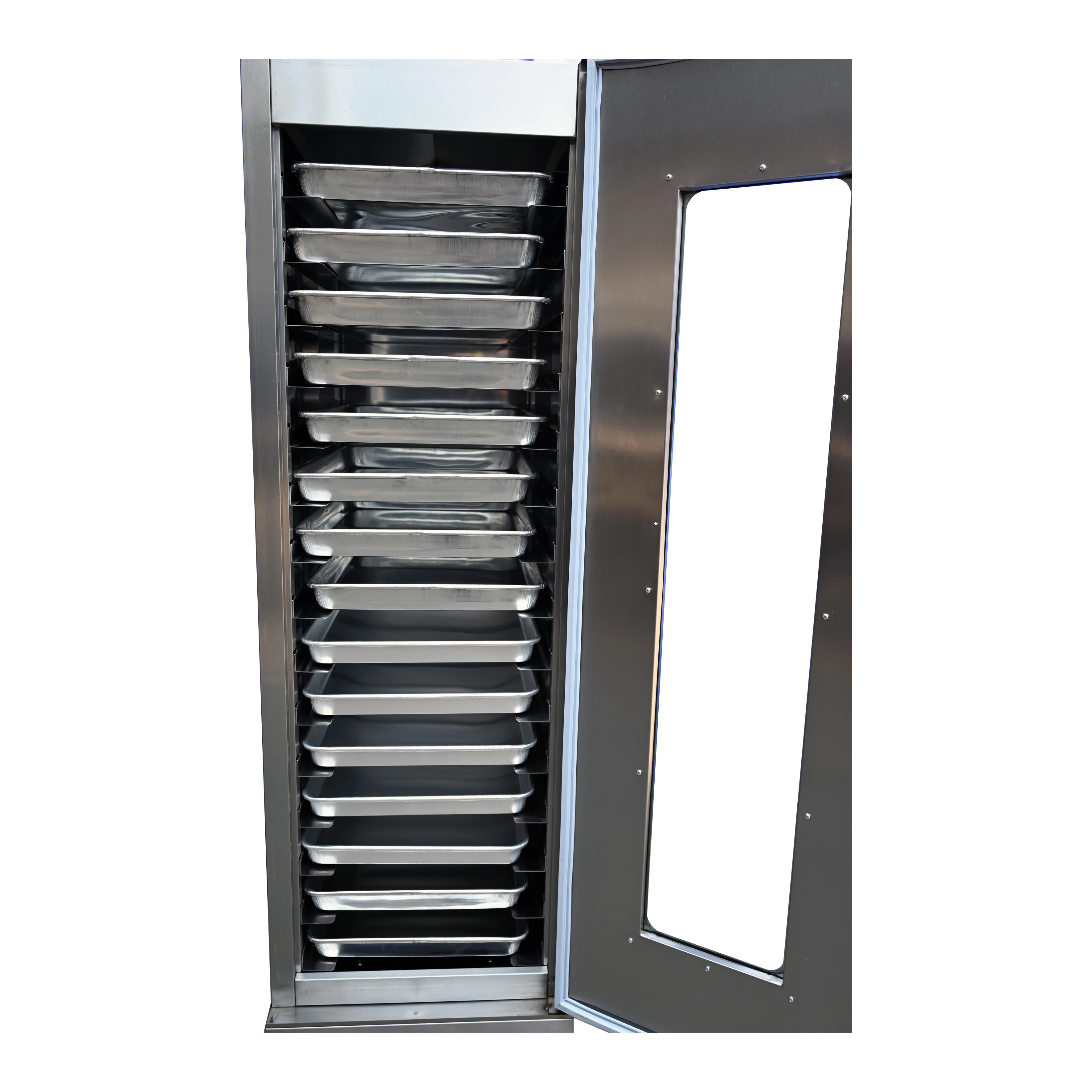 15 trays single door fermentation dough proofer fermenting equipment gas bakery proofer