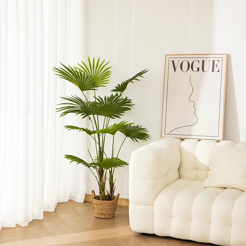 High quality artificial fan palm tree faux palm tree and plants for Sale
