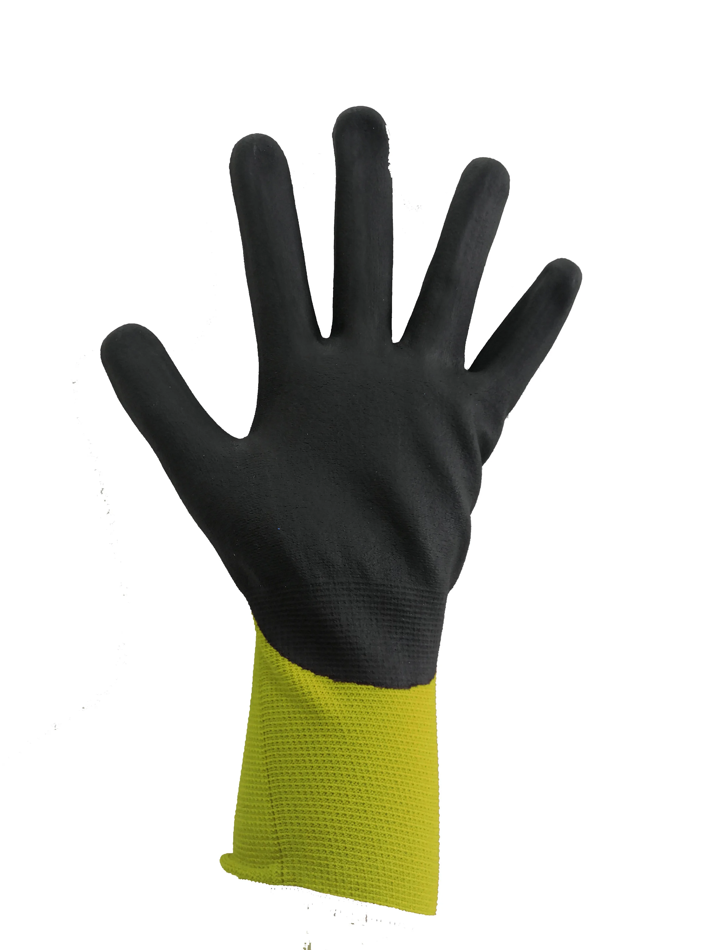 Latex styrofoam wear-resistant non-slip rubber work breathable with rubber protective Labor Gloves