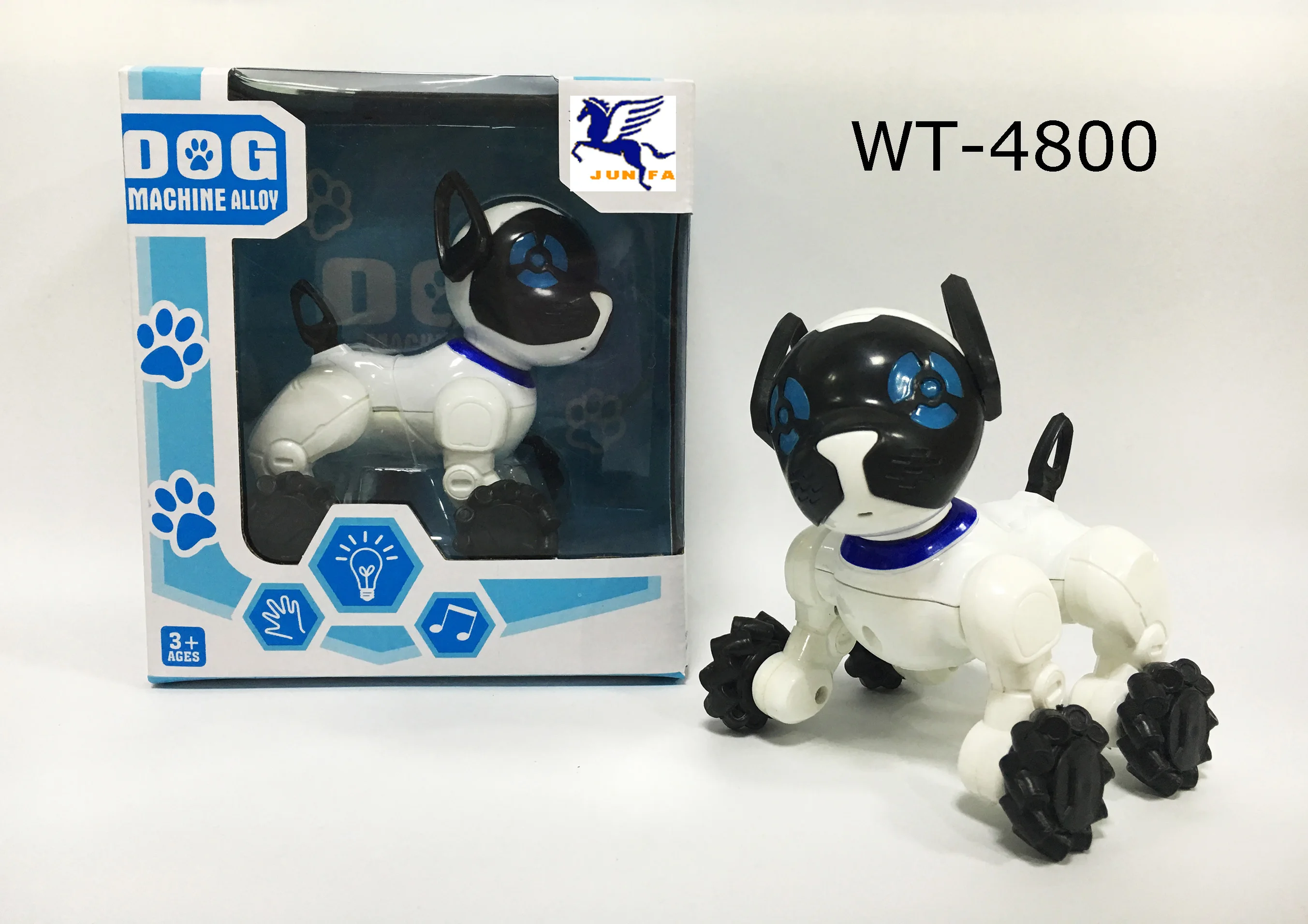 Hot Sale Kid Head Touch Sensor Electronic Smart Q Robot Toy Mini Smart Robot For Early Educational Kids Toy