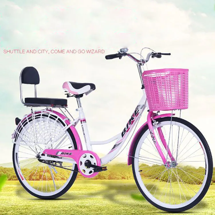 24 дюйма студент городской велосипед для езды на велосипеде, Женский популярные женские классические ретро дорожный велосипед