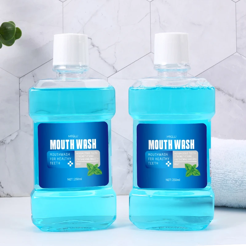 OEM /ODM Factory Supply Mouthwash Mint Flavor Coconut Oil Pulling Mouth Wash With Best Price