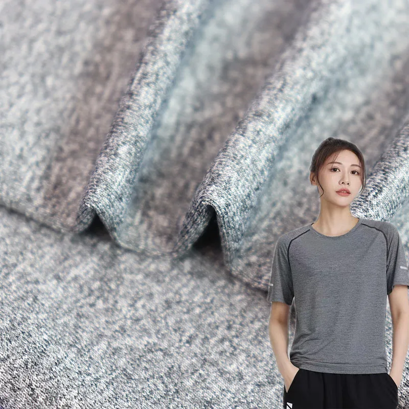 Hot sale 190gsm polyester spandex yarn dyed fabric for sport shirts